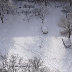 Авто под снегом