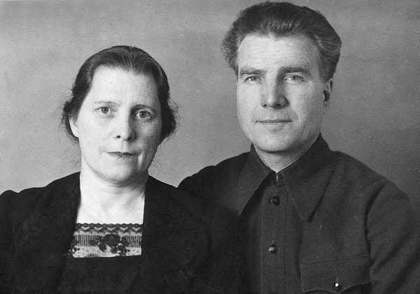 Padre y madre de Inna Kashéeva